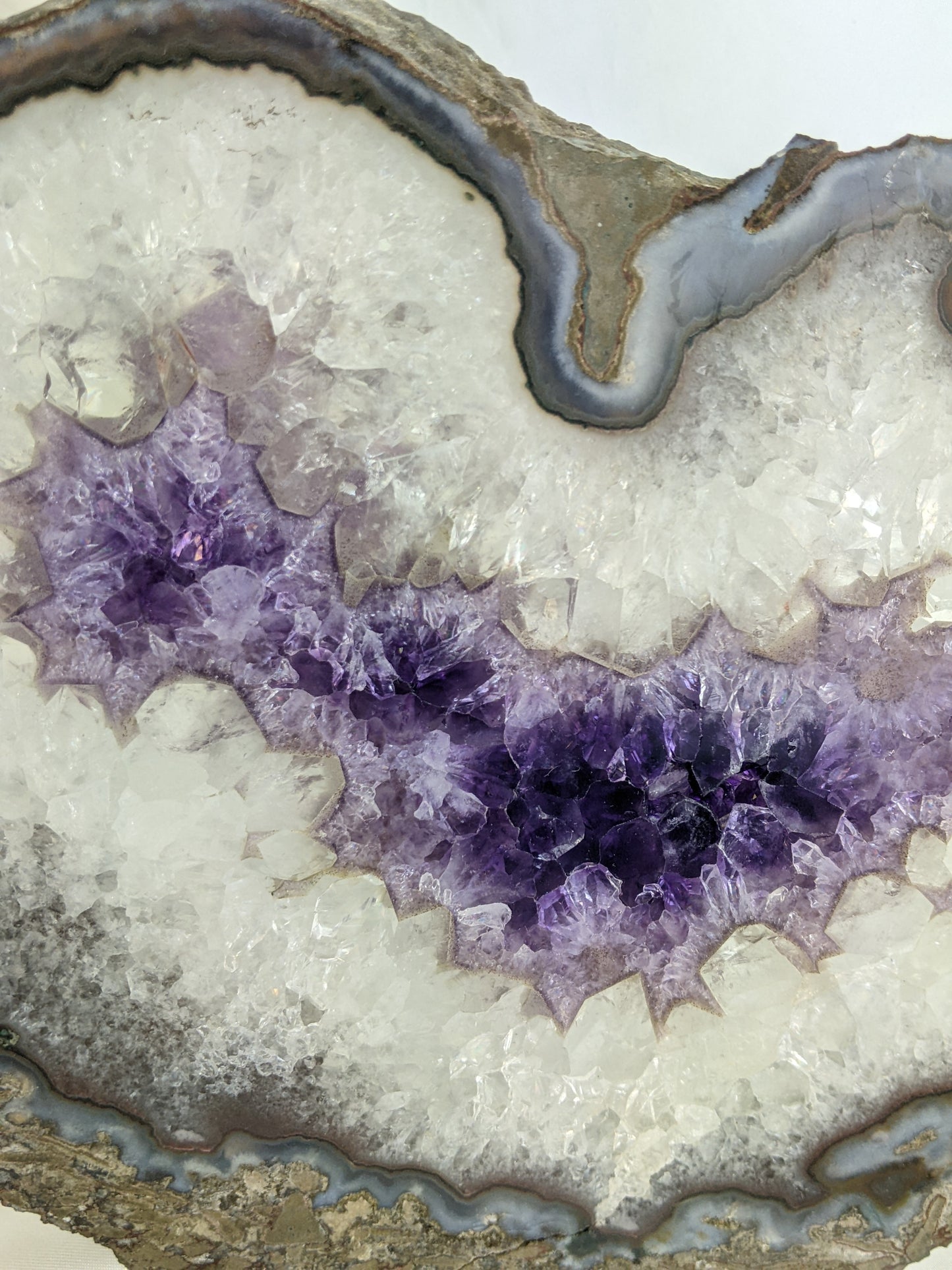 Amethyst Geode Slice