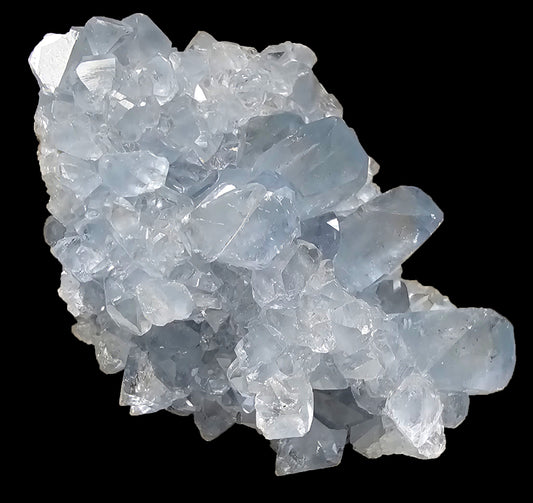 Celestite Natural Crystal Cluster for sale blue crystal for rock and mineral collection