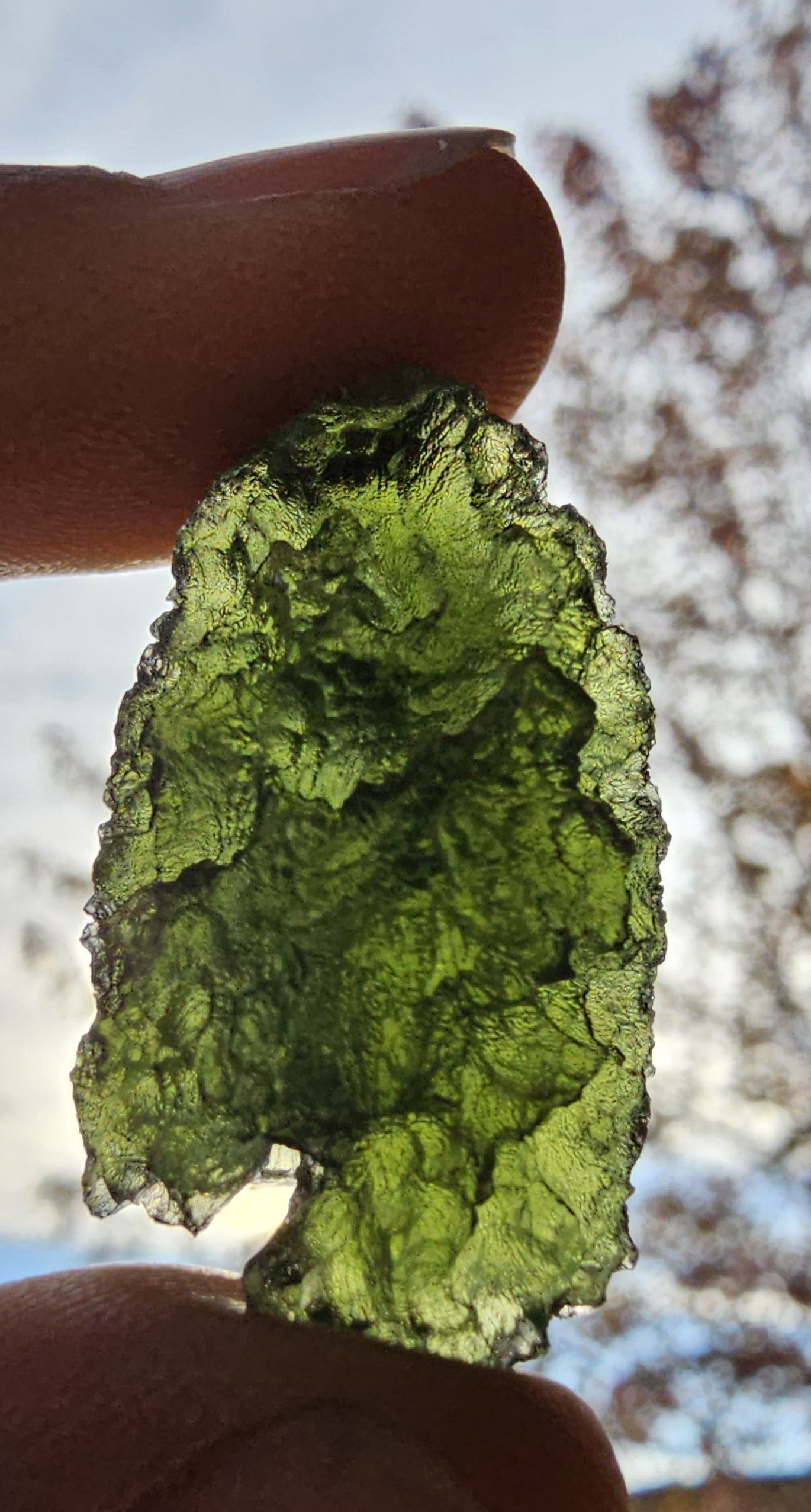 moldavite mineral specimen for sale green glass tektite unique meteorite impact rock and mineral collection