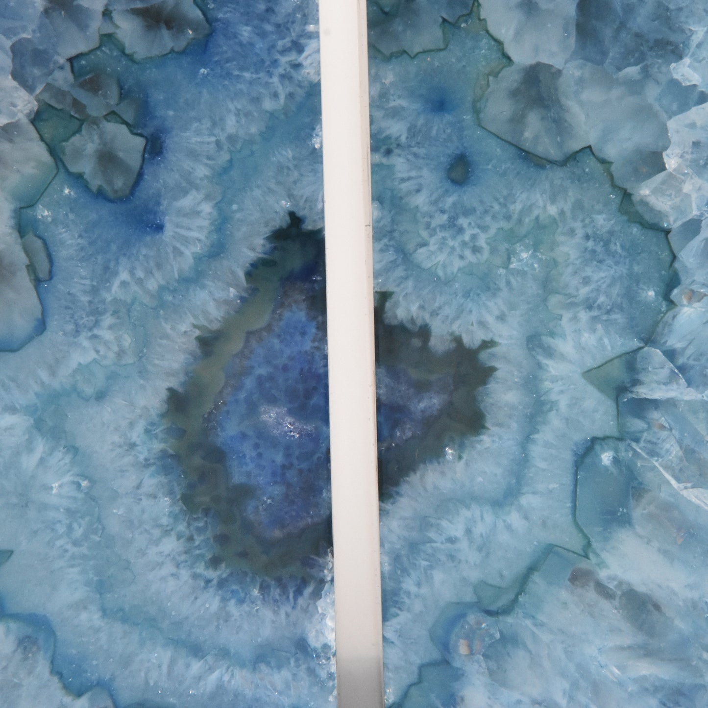 Agate Geode Bookends