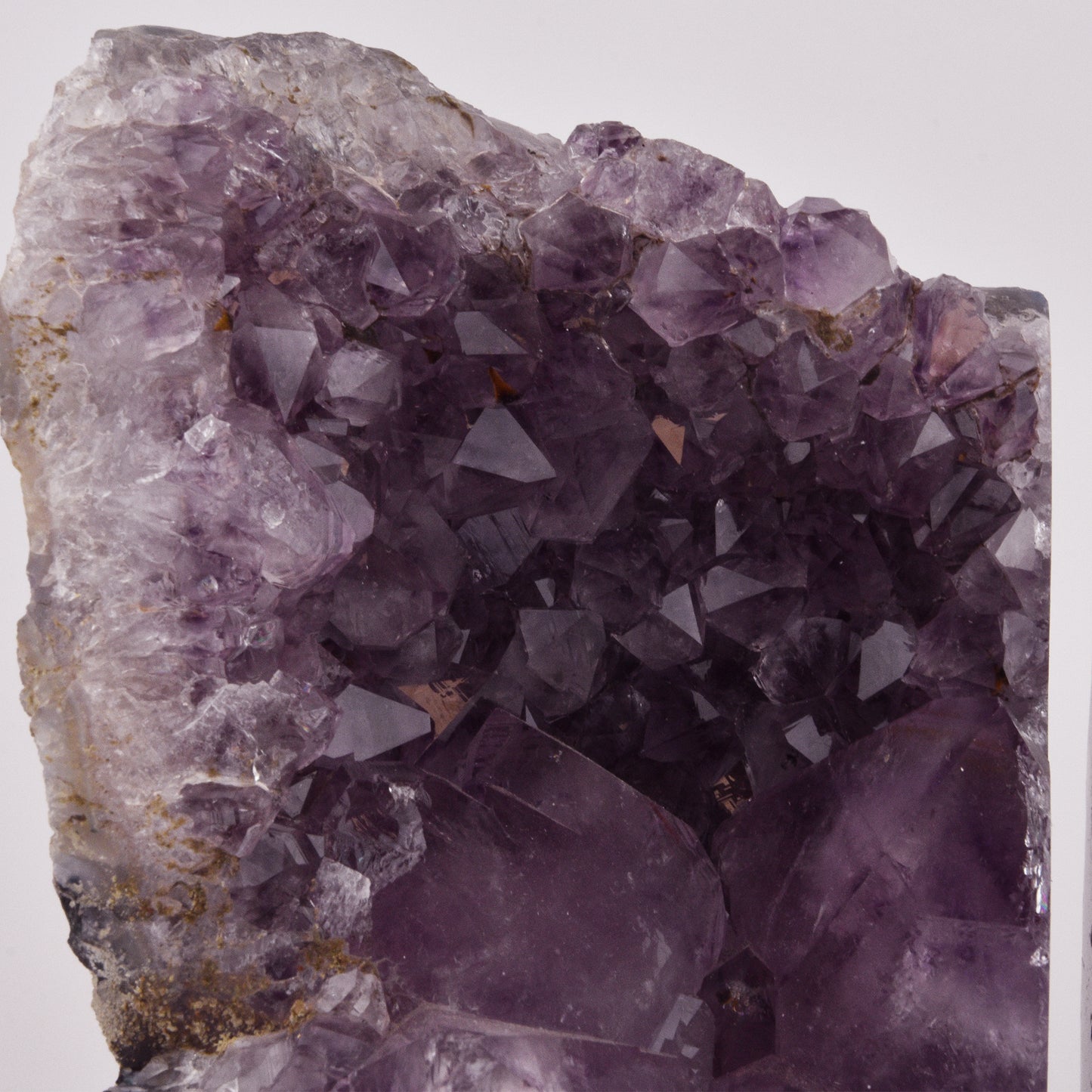 Amethyst Cluster Bookends Natural Purple