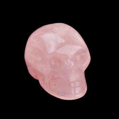 Rose Quartz Skull