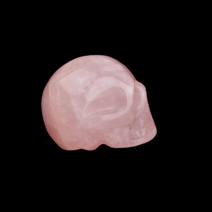 Rose Quartz Skull