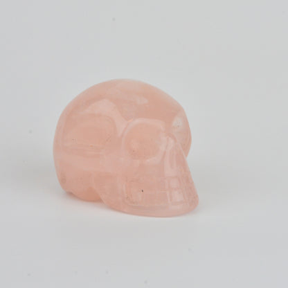 Rose Quartz Skull