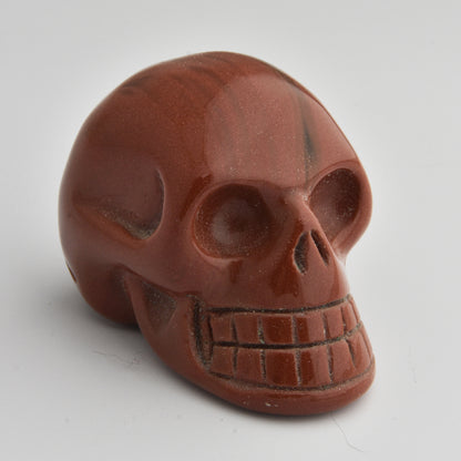 Goldstone Skull