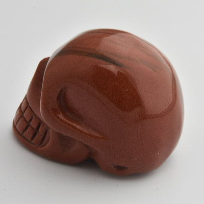 Goldstone Skull