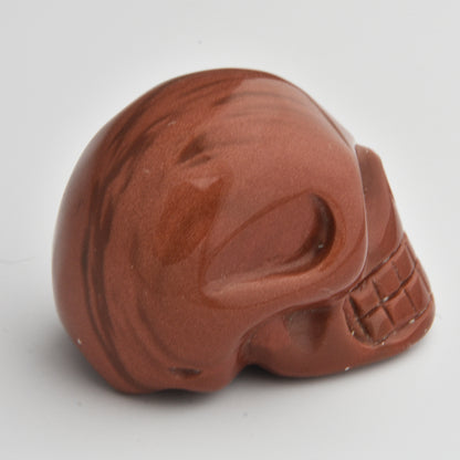 Goldstone Skull
