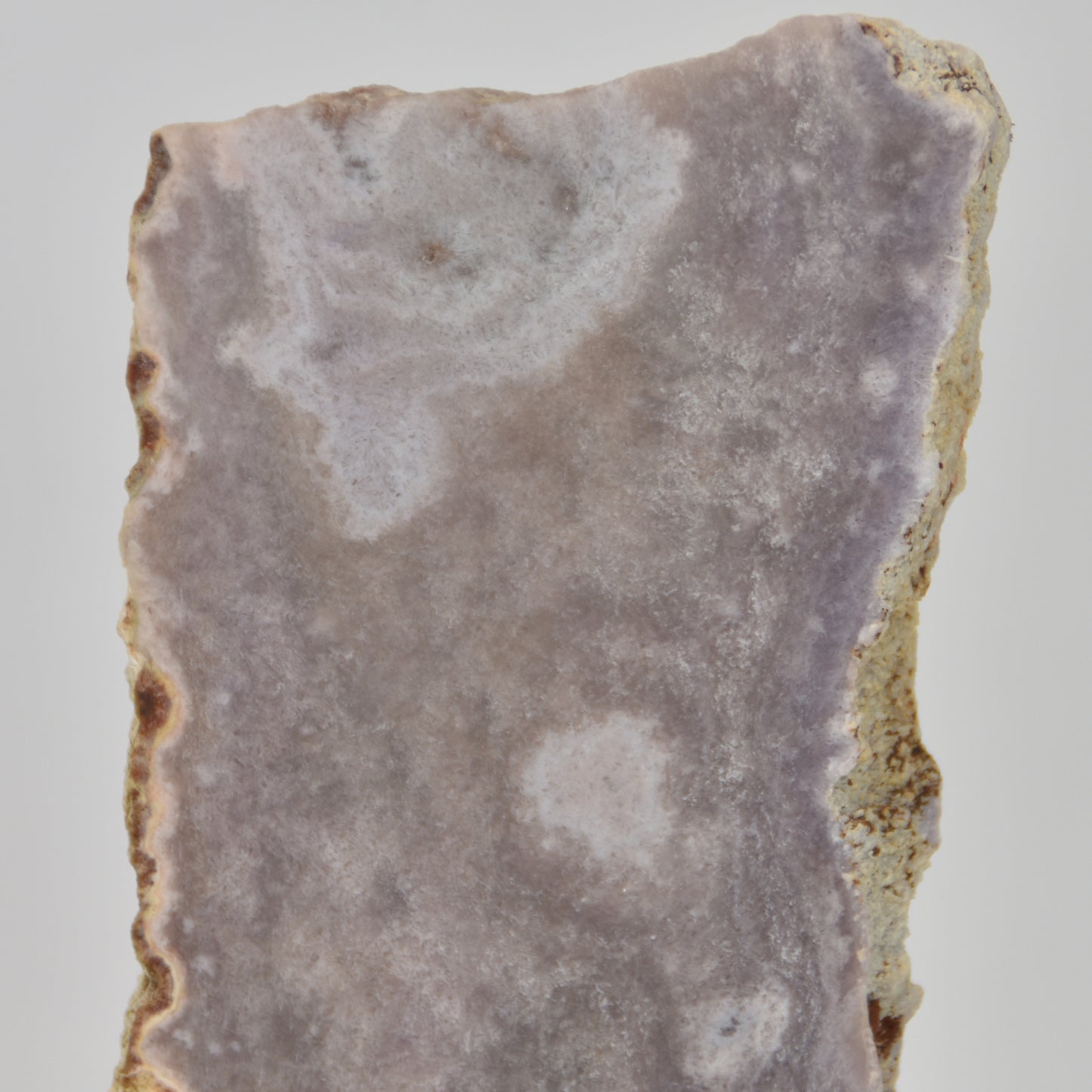 PInk Amethyst Slab on Metal Stand