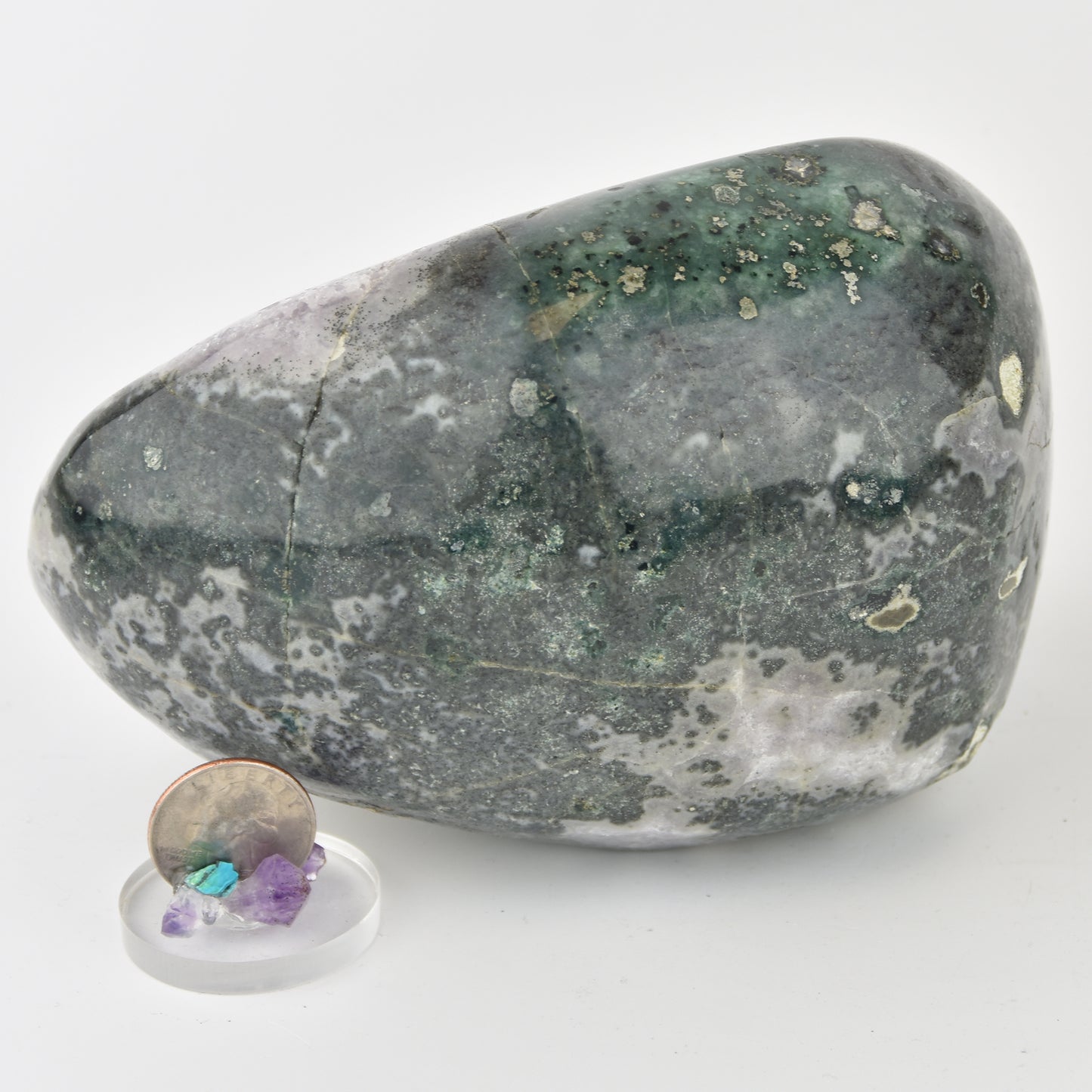 Amethyst Crystal Geode Dark Purple Uruguay