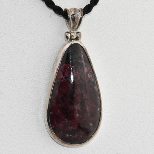 Eudialyte Sterling Silver Pendant