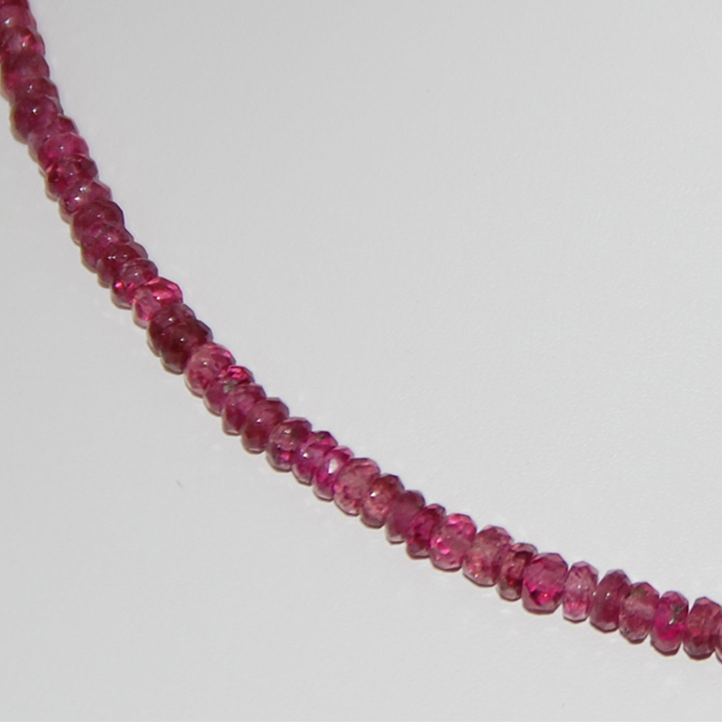 Rubellite Tourmaline Necklace