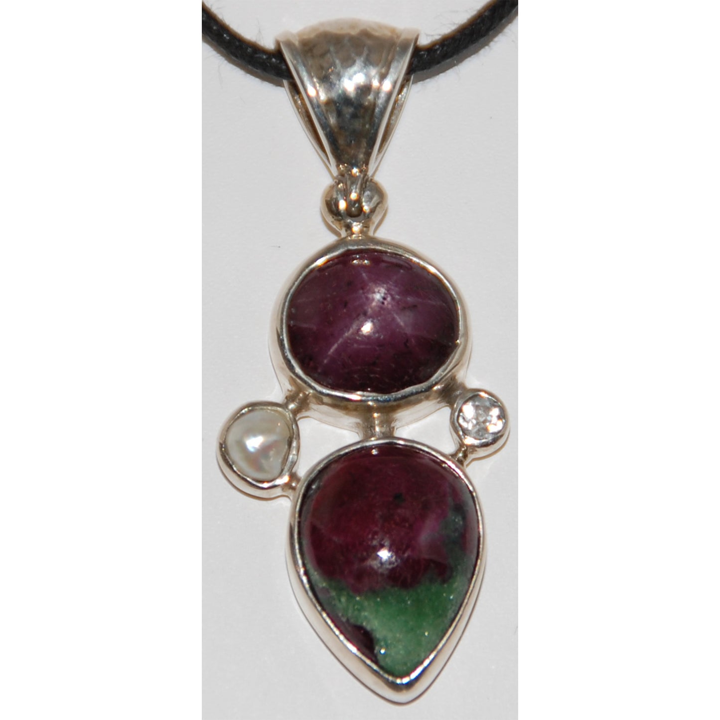 Ruby Zoisite Pendant