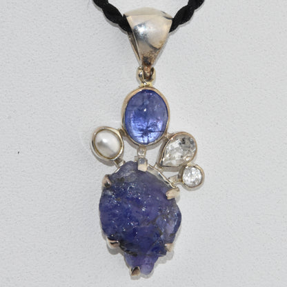 Tanzanite Sterling Silver Pendant