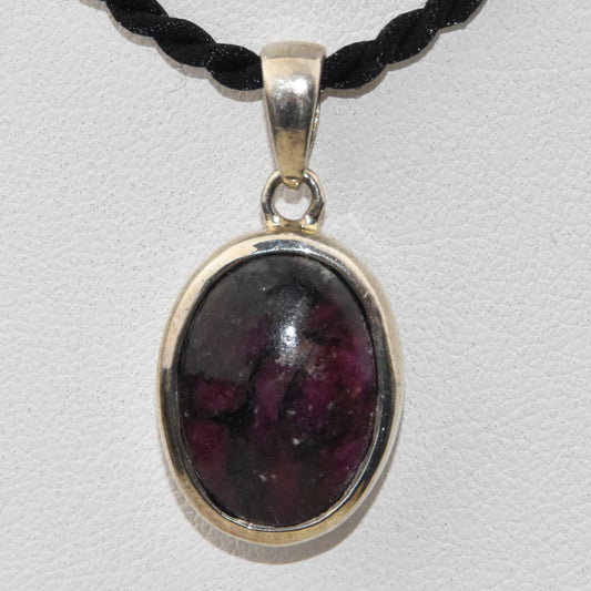 Eudialyte Sterling Silver Pendant