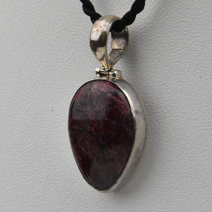 Eudialyte Sterling Silver Pendant