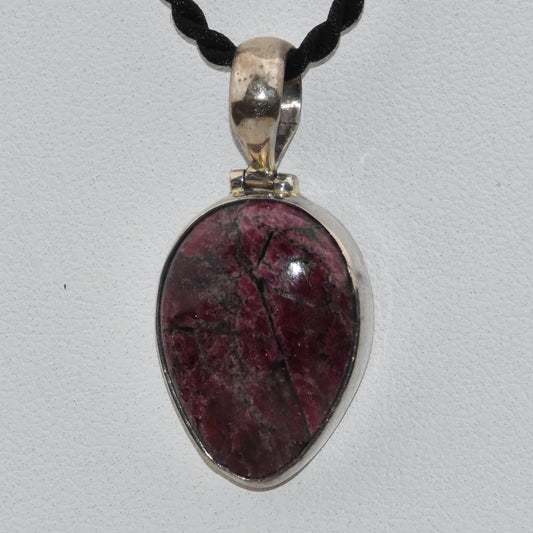 Eudialyte Sterling Silver Pendant