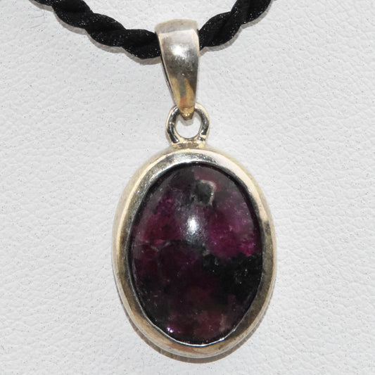 Eudialyte Sterling Silver Pendant