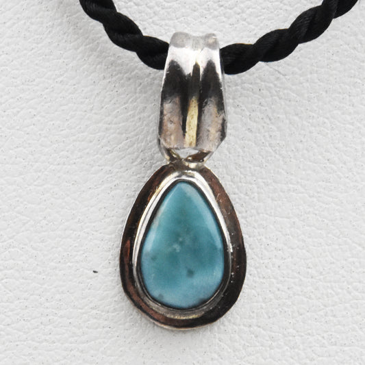 Larimar Sterling Silver Pendant