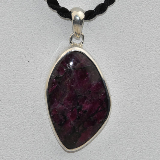 Eudialyte Sterling Silver Pendant