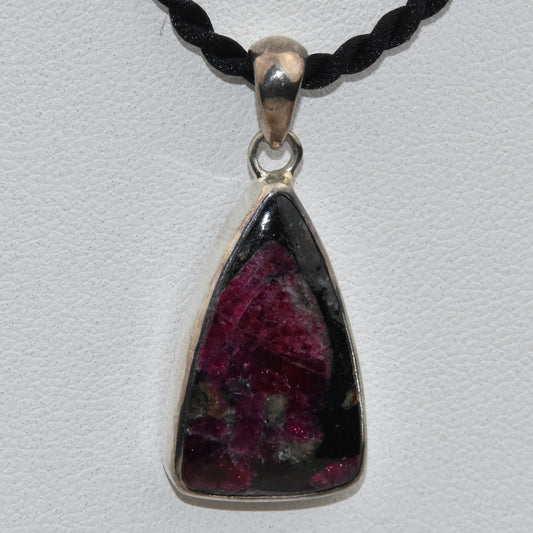 Eudialyte Sterling Silver Pendant