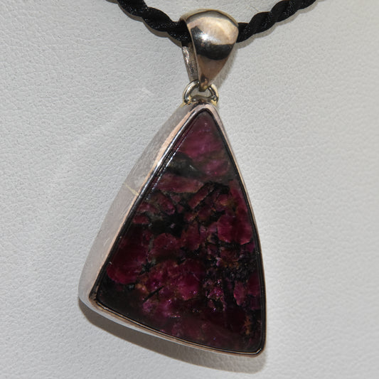 Eudialyte Sterling Silver Pendant