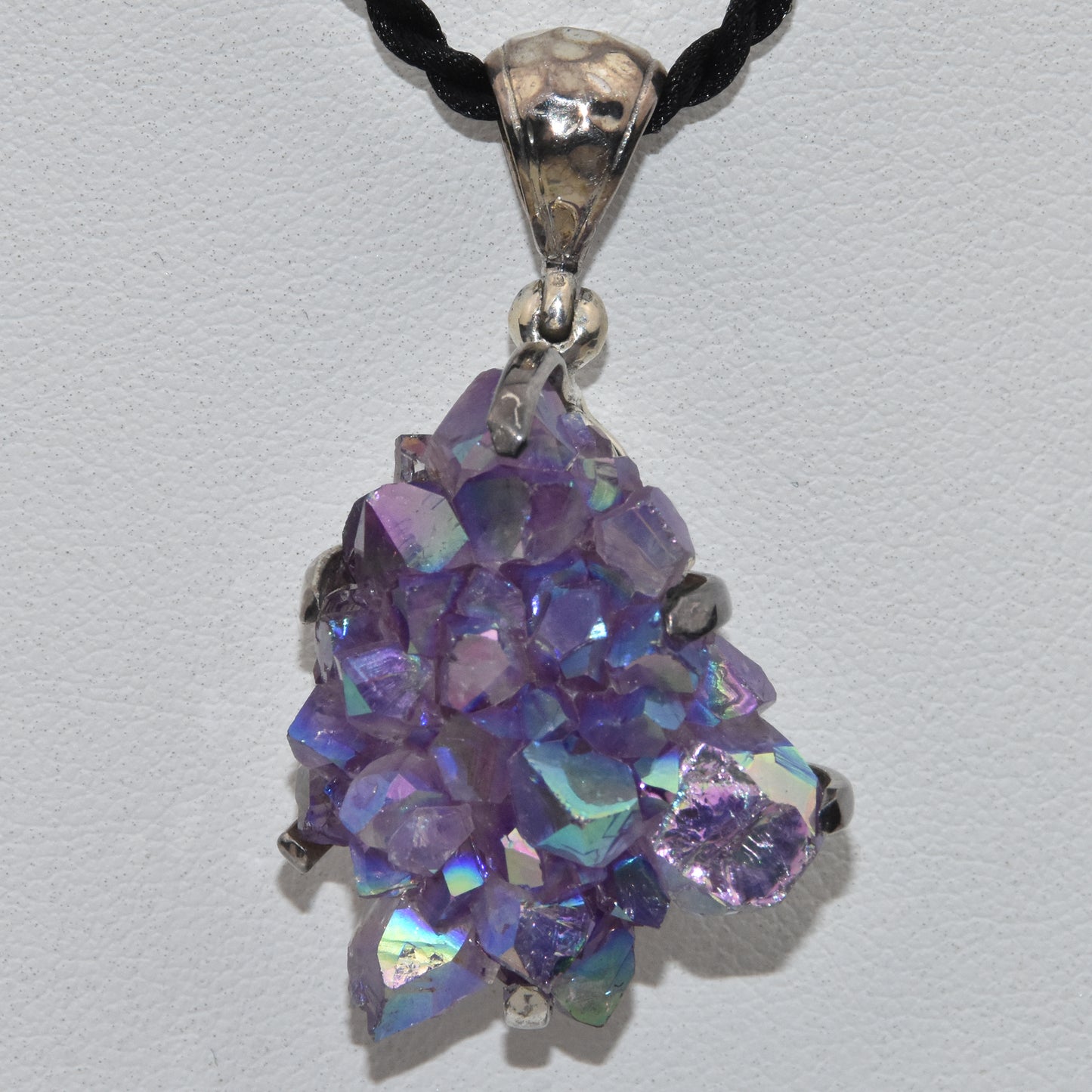 Aura Cluster Sterling Silver Pendant