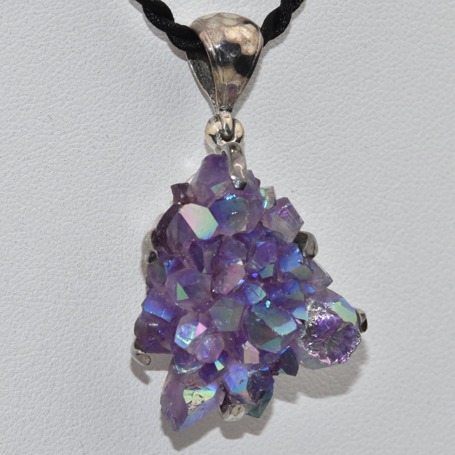 Aura Cluster Sterling Silver Pendant