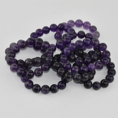 Amethyst Beaded Bracelet
