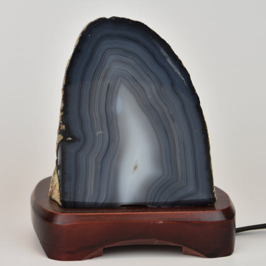 Agate Lamp - Natural