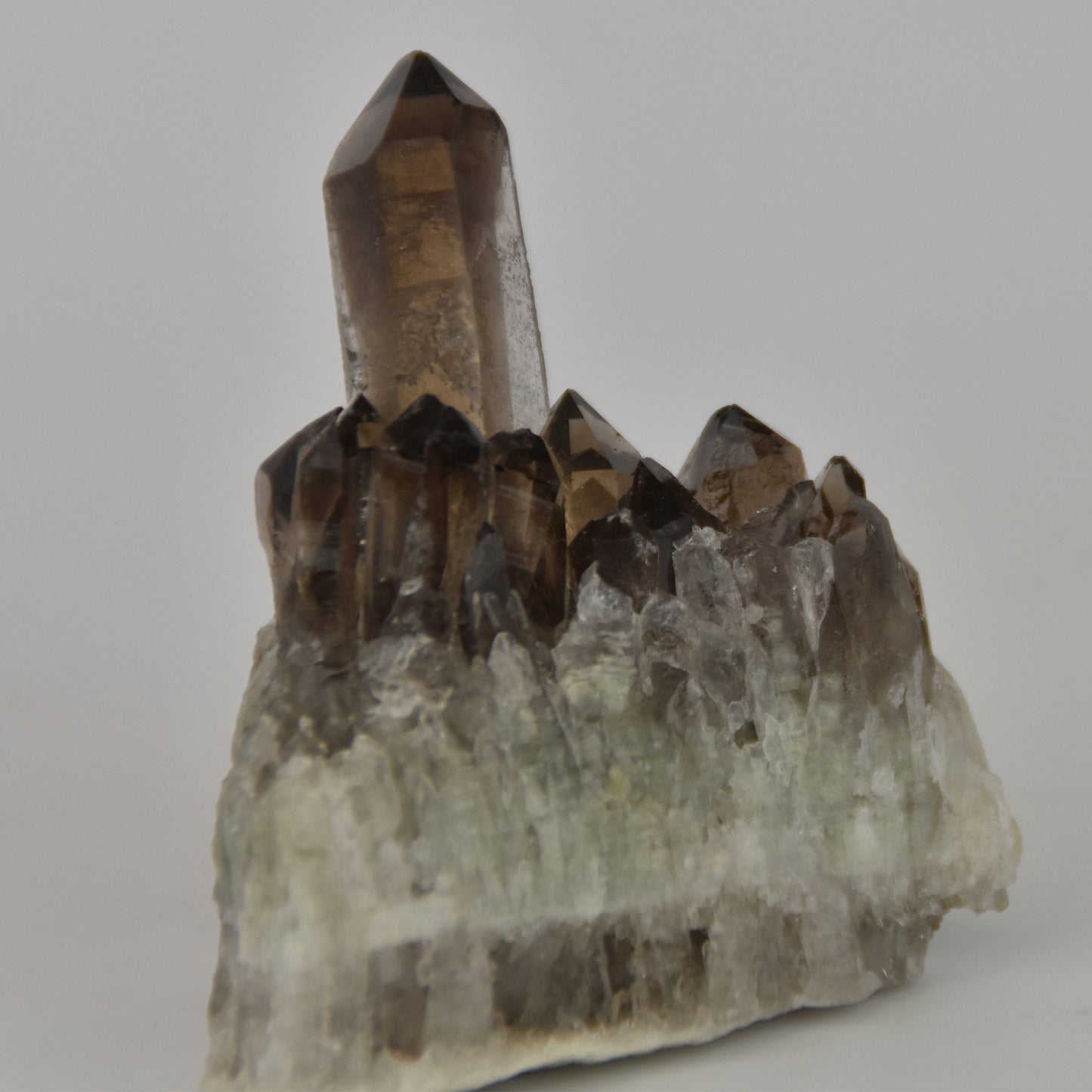 Smoky Quartz Cluster