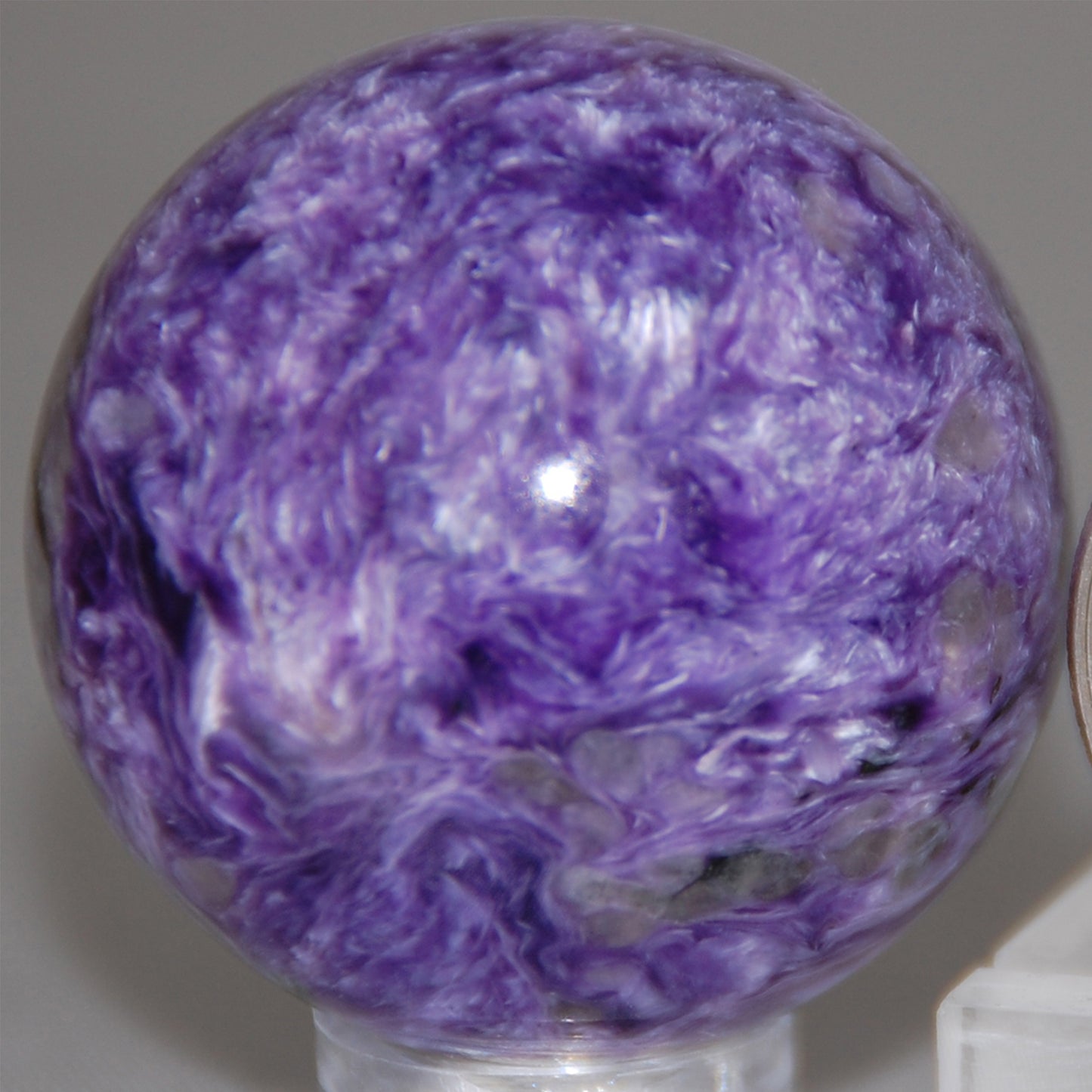 Charoite Polished Sphere