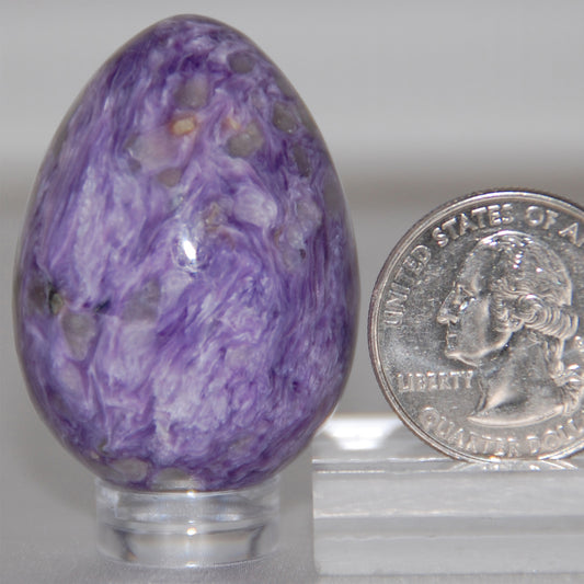 Charoite Egg