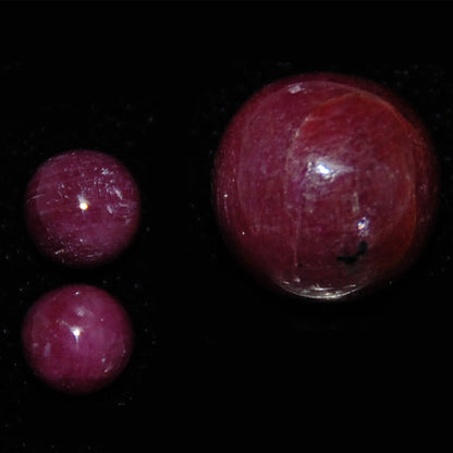 Ruby Spheres Set