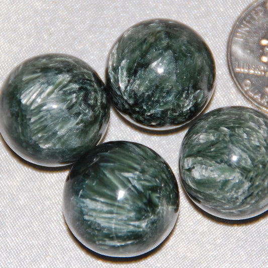 Seraphinite Polished Spheres