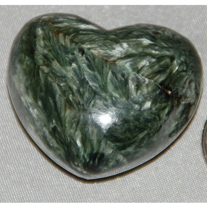 Seraphinite Polished Heart