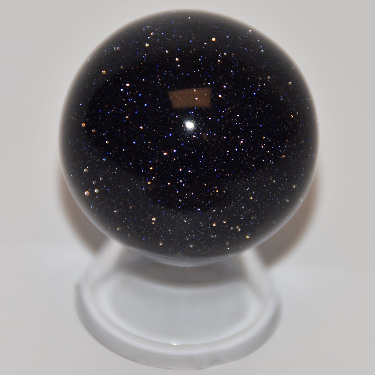 Blue Goldstone Sphere