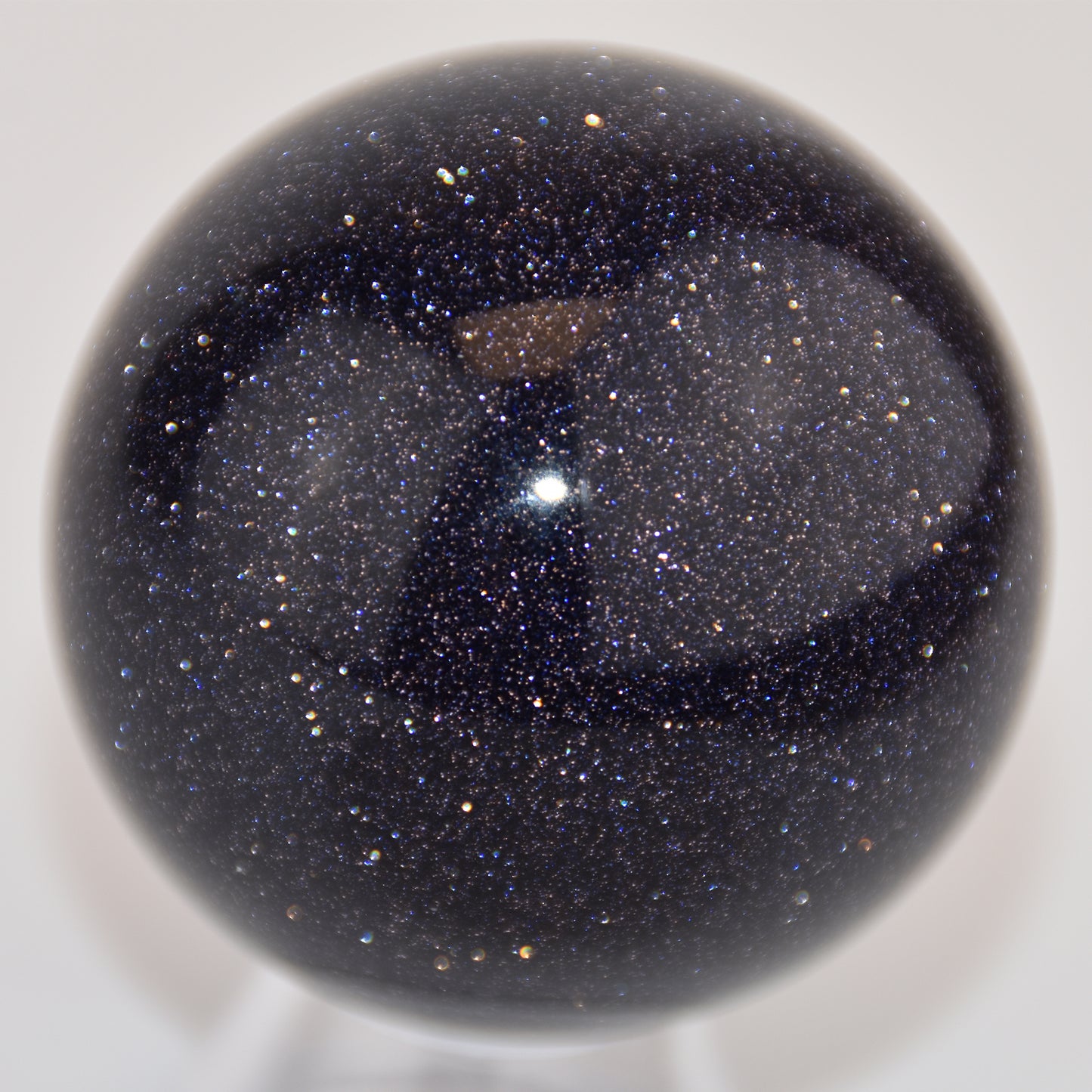 Blue Goldstone Sphere