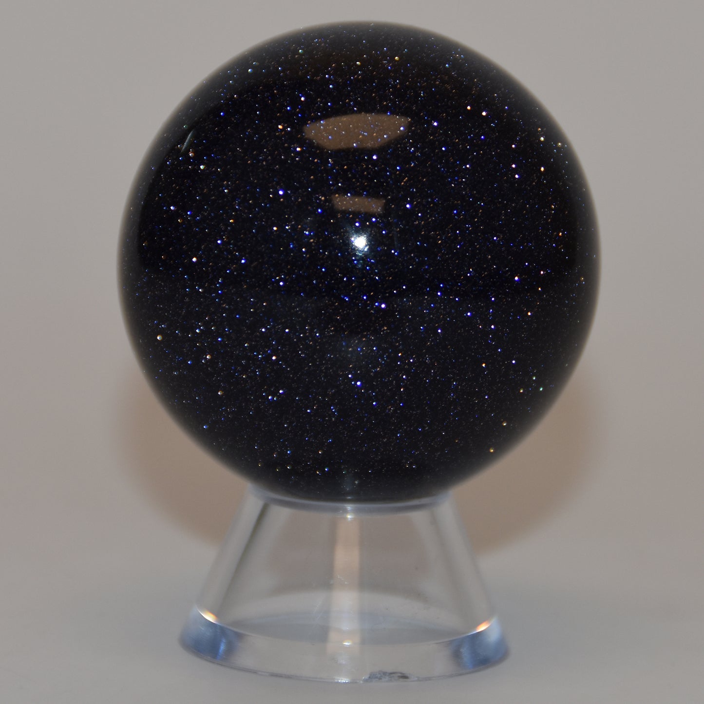 Blue Goldstone Sphere