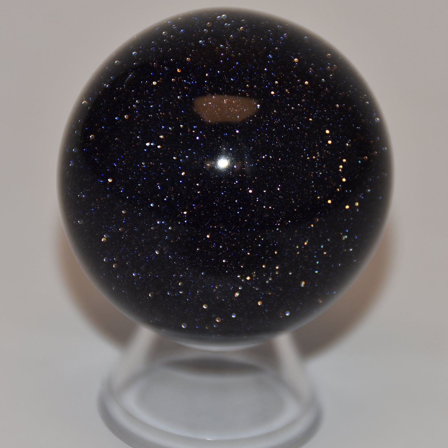 Blue Goldstone Sphere