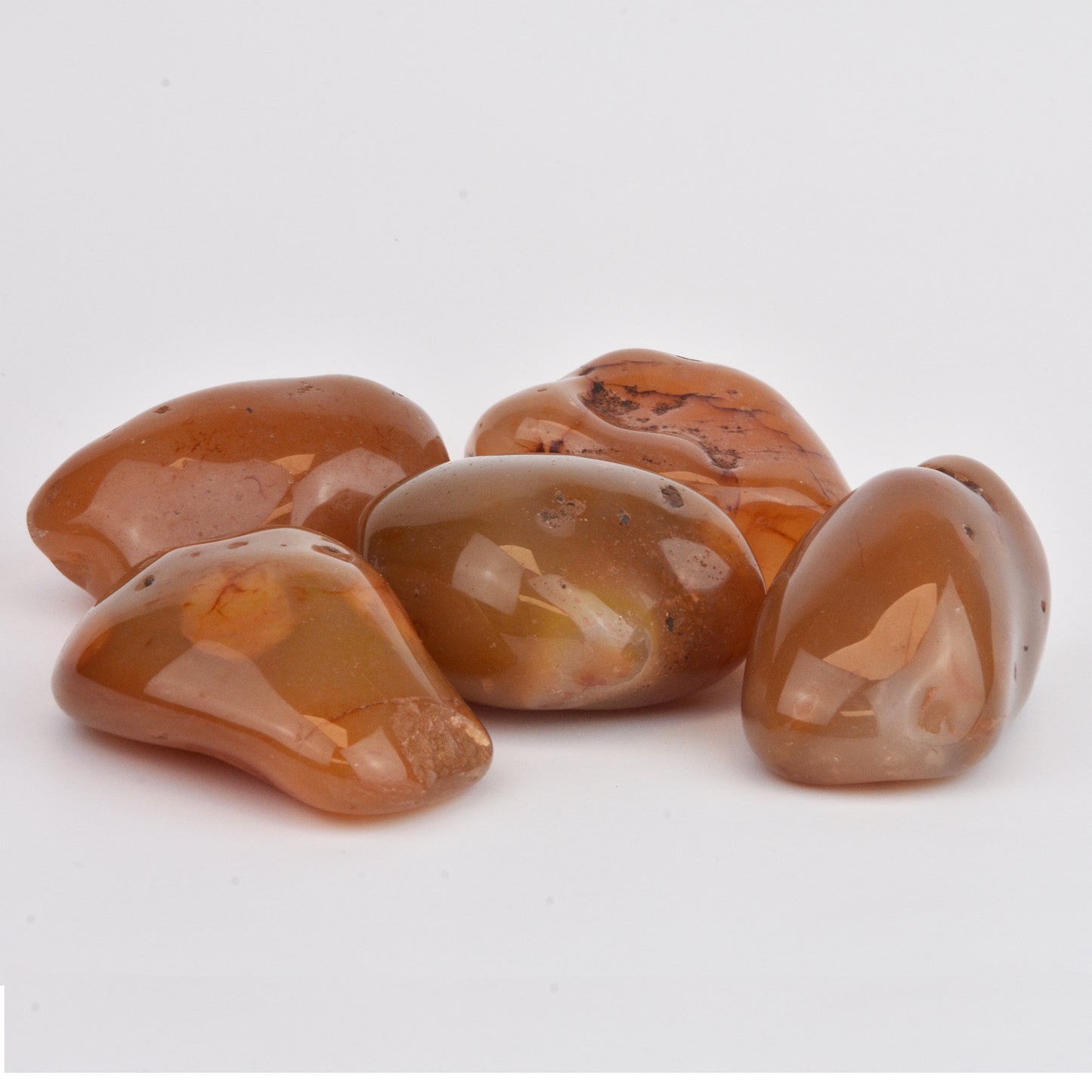 Carnelian Palm Stones