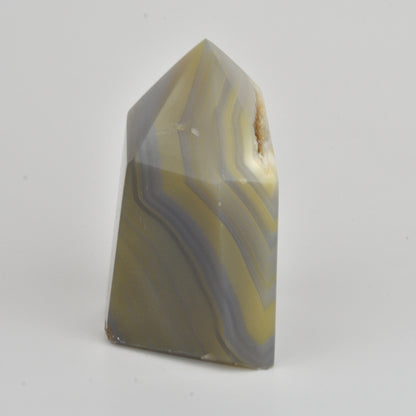 Agate Geode Polished Point