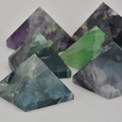 Fluorite Pyramids