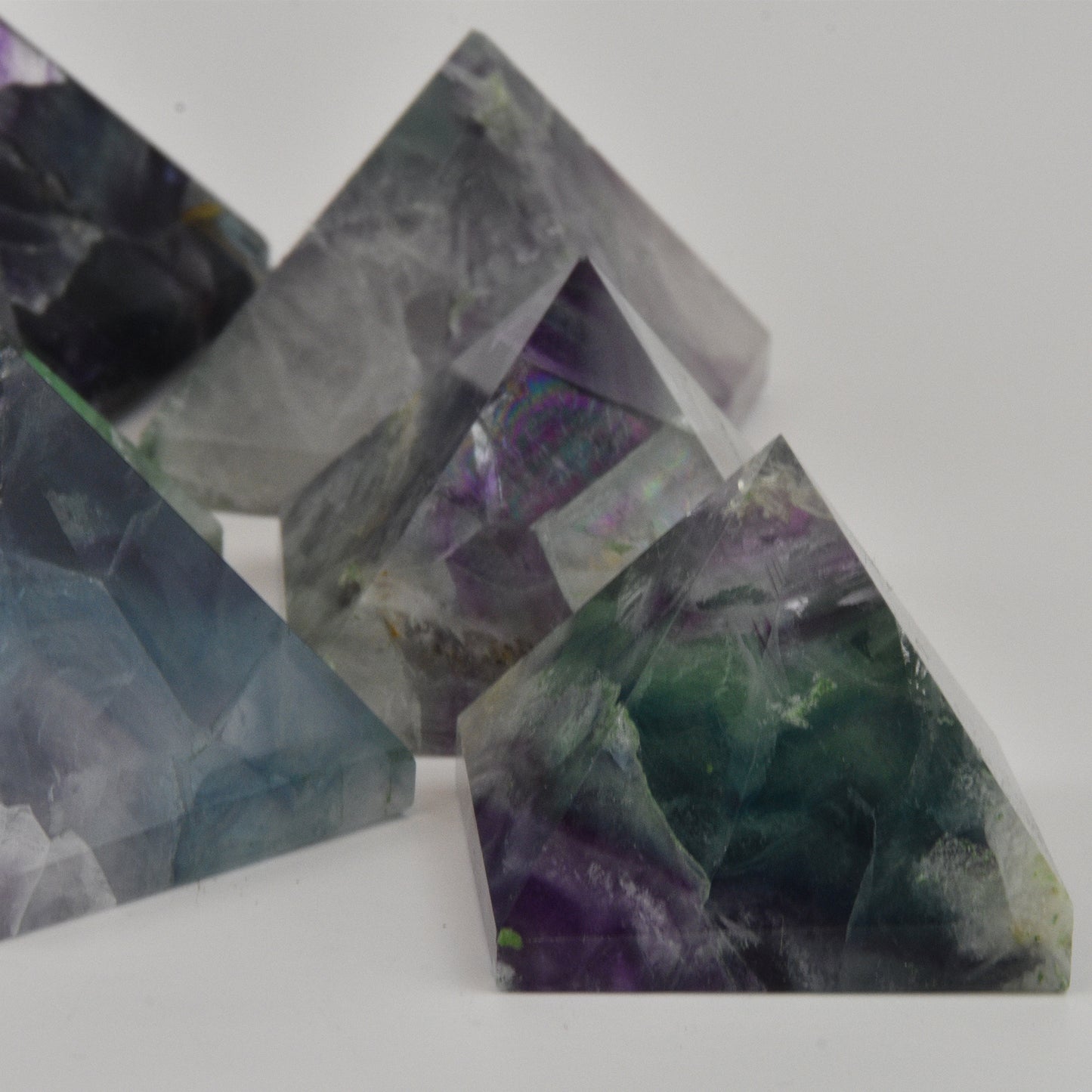 Fluorite Pyramids