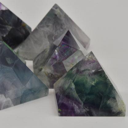 Fluorite Pyramids