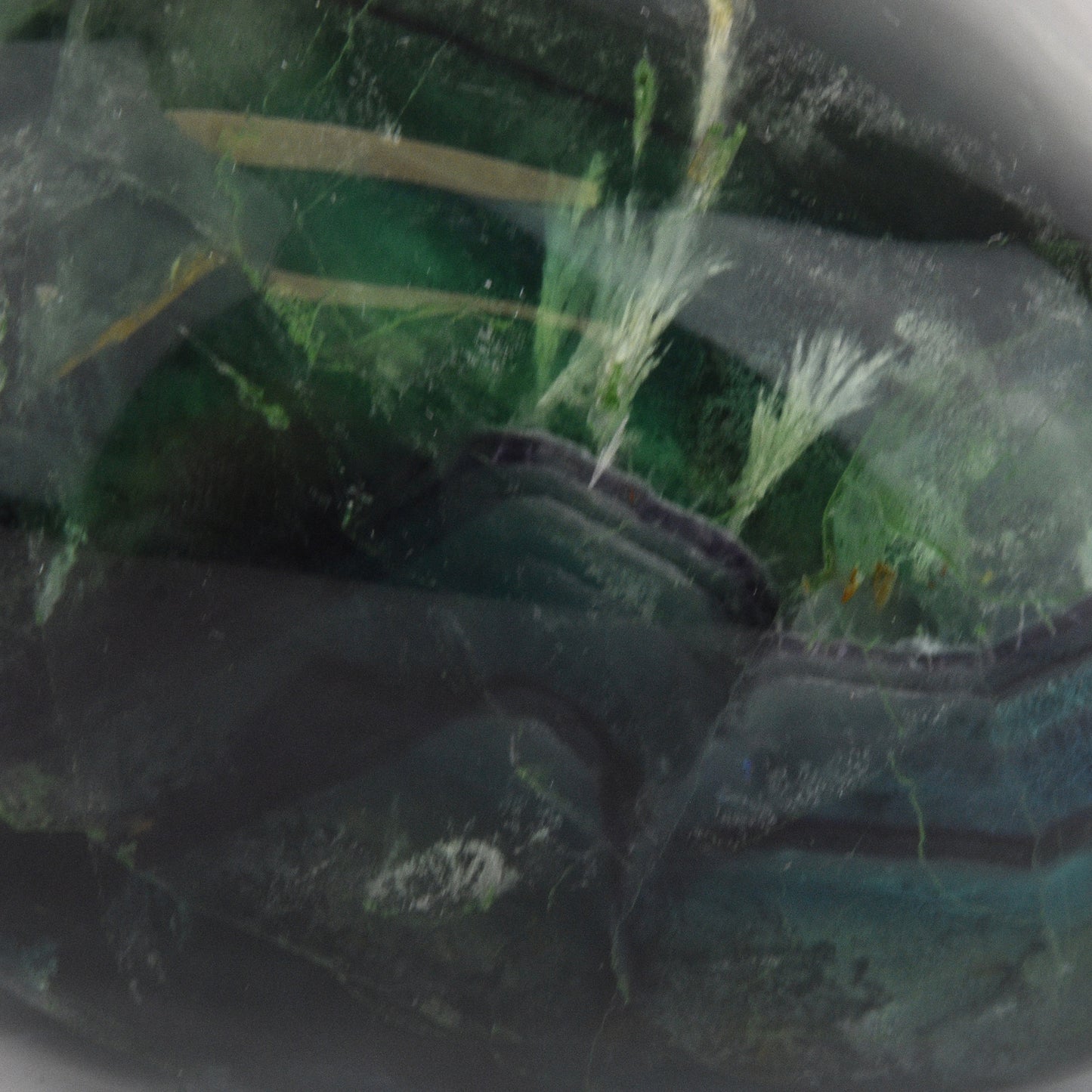 Fluorite Palm Stone
