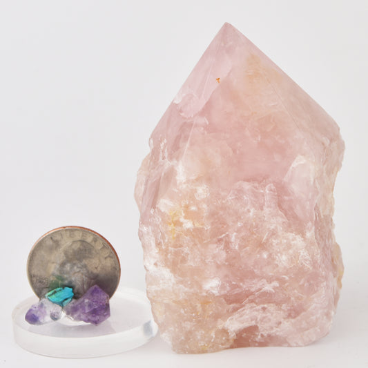 Rose Quartz Top Polished Point