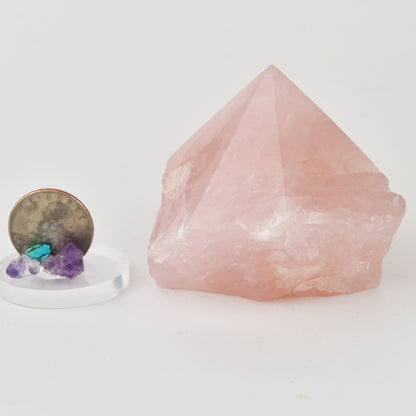 Rose Quartz Top Polished Point
