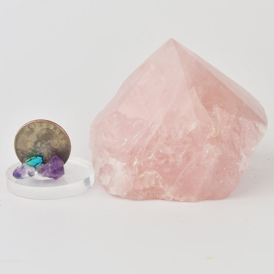 Rose Quartz Top Polished Point