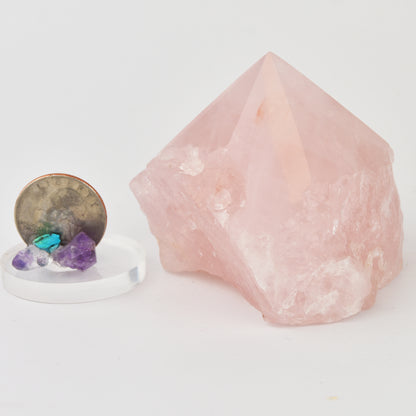 Rose Quartz Top Polished Point