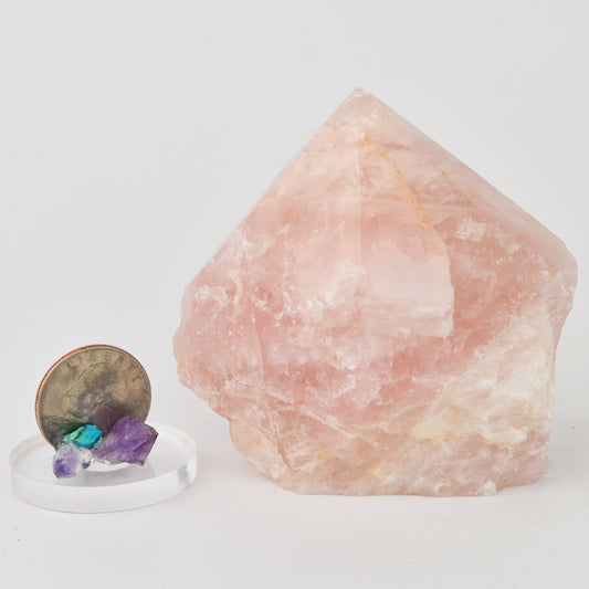 Rose Quartz Top Polished Point